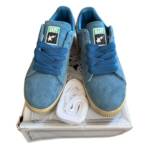 11 Brand New Bape Crepe Sta Blue Suede