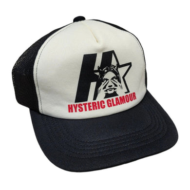 Hysteric Glamour Trucker Hat See No Evil BLACK