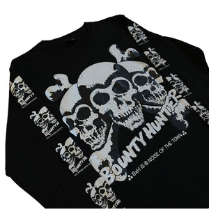 M Bounty Hunter Skull Pile Long Sleeve