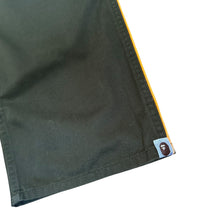 Load image into Gallery viewer, 36&quot; Waist XL Bape 90s Orange Lined Green Chino Pants