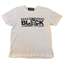 Load image into Gallery viewer, Mastermind Japan Black X Comme Des Garcons Cut &amp; Sew Tee