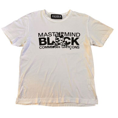 Mastermind Japan Black X Comme Des Garcons Cut & Sew Tee