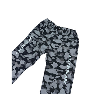 M Bape Black Camo Snow Pants