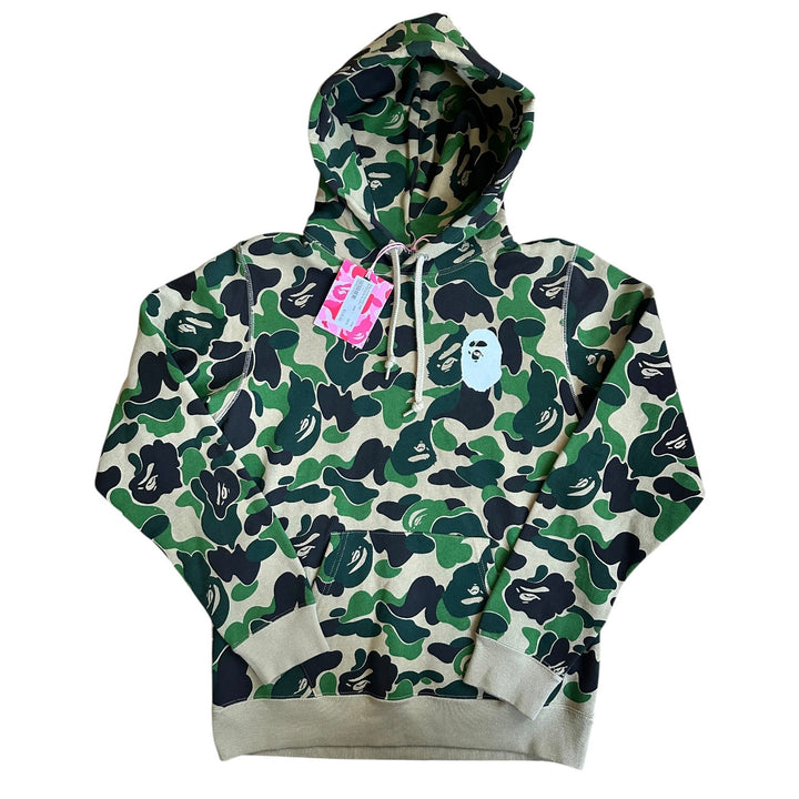 Brand New Womens S Bape Green Camo Pullover Hoody