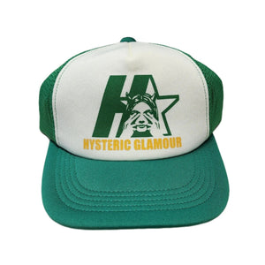 Hysteric Glamour Trucker Hat See No Evil GREEN