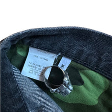 Load image into Gallery viewer, 32" x 32" M Bape Planet Of the Apes Logo Dark Denim