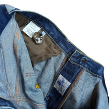 Load image into Gallery viewer, 34" x 32" L Bape Champion Embroidered Selvedge Denim Jeans