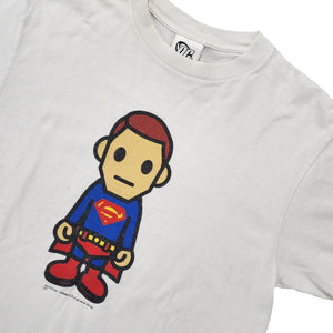 M Bape Tee DC Comics Superman WHITE