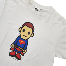 Load image into Gallery viewer, M Bape Tee DC Comics Superman WHITE