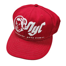 Load image into Gallery viewer, Billionaire Boys Club Hat Fitted NYC RED 7-7/8ths