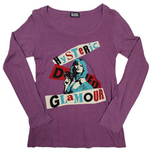 Load image into Gallery viewer, Hysteric Glamour L/S Tee Danger PURPLE Archive