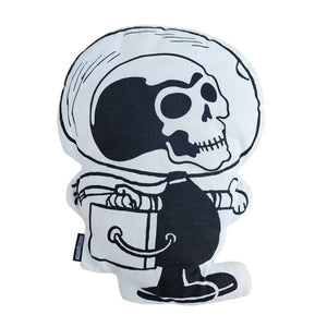 Bounty Hunter Pillow Astronaut Skeleton WHITE BLACK