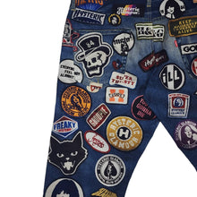 Load image into Gallery viewer, Hysteric Glamour Trompe L&#39;Oeil Patchwork Denim Y2K Archive