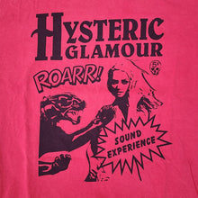 Load image into Gallery viewer, M Hysteric Glamour Tee Sound Experience ROARR! Red