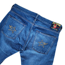 Load image into Gallery viewer, M Bape Jeans Double Stars SELVEDGE DENIM Medium Archive