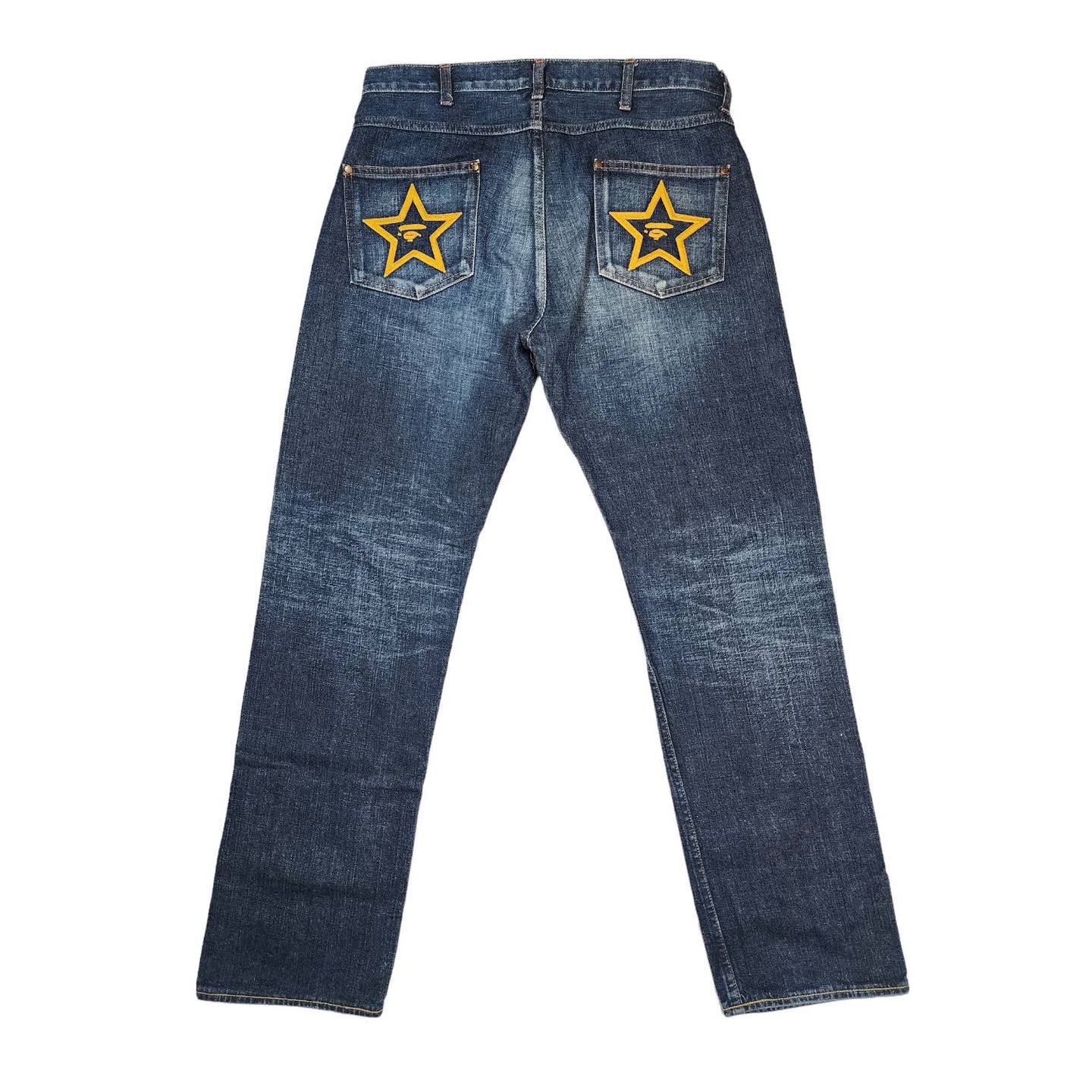 Bape Jeans Ape Star Face Pocket DENIM Archive