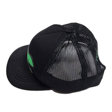 Load image into Gallery viewer, Billionaire Boys Club Trucker Hat Running Dog GREEN BLACK Archive