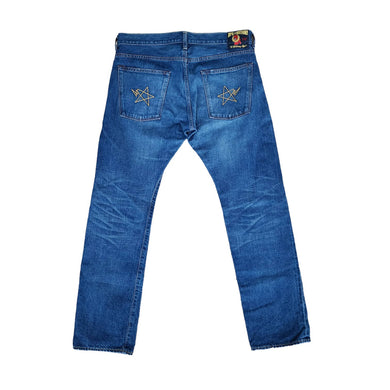 M Bape Jeans Double Stars SELVEDGE DENIM Medium Archive