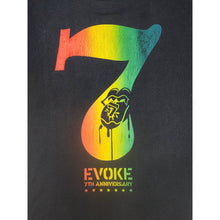 Load image into Gallery viewer, Evoke Tee 7th Anniversary Japanese Brands BLACK Vintage