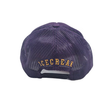 Load image into Gallery viewer, Billionaire Boys Club Trucker Hat Running Dog GOLD PURPLE Archive