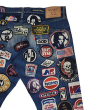 Load image into Gallery viewer, M Hysteric Glamour Trompe L&#39;Oeil Patchwork Denim Y2K Archive