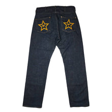 Load image into Gallery viewer, Bape Jeans Ape Star Face Embroidered  RAW DENIM Vintage