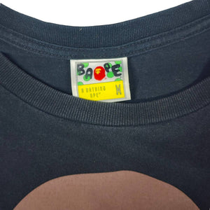 Bape Tee Big Ape Head BLACK BROWN Vintage