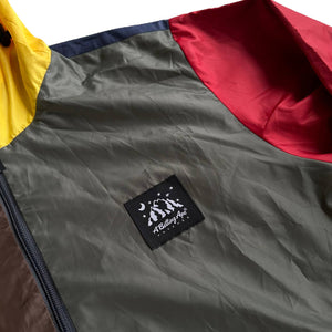 Bape Windbreaker Jacket MULTI-COLOR Vintage