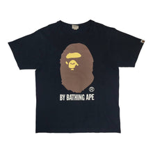 Load image into Gallery viewer, Bape Tee Big Ape Head BLACK BROWN Vintage