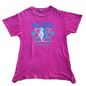L Hysteric Glamour Tee Everday Is A Vacation Magenta