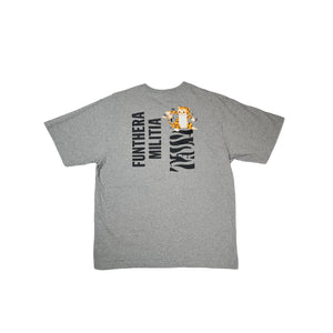 Bape Tee Funthera Militia GREY Vintage