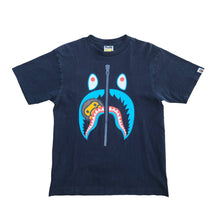 Load image into Gallery viewer, M Bape Tee Baby Milo Shark Face BLACK Archive