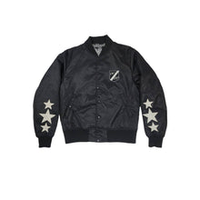 Load image into Gallery viewer, Number (N)ine Bomber Jacket 3 Stars BLACK WHITE Vintage