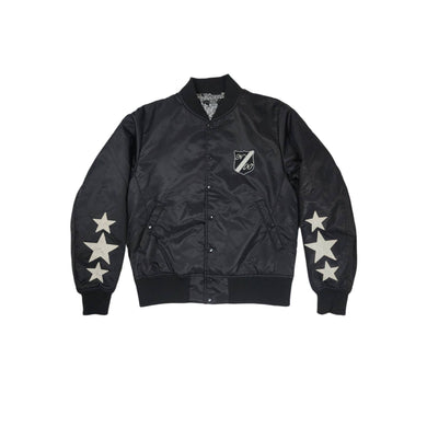 Number (N)ine Bomber Jacket 3 Stars BLACK WHITE Vintage