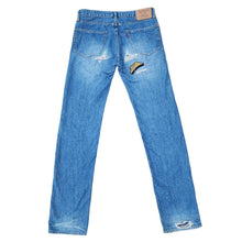 Load image into Gallery viewer, M Hysteric Glamour Jeans Patches &amp; Distress Light Wash Denim