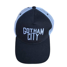 Load image into Gallery viewer, Number (N)ine Hat Trucker Gotham City WHITE BLACK Archive