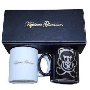Hysteric Glamour Coffee Mugs Fuck Your Bear 2 Piece Set