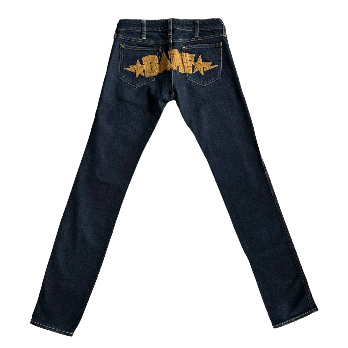 Bape Jeans Bape Logo RAW DENIM Vintage