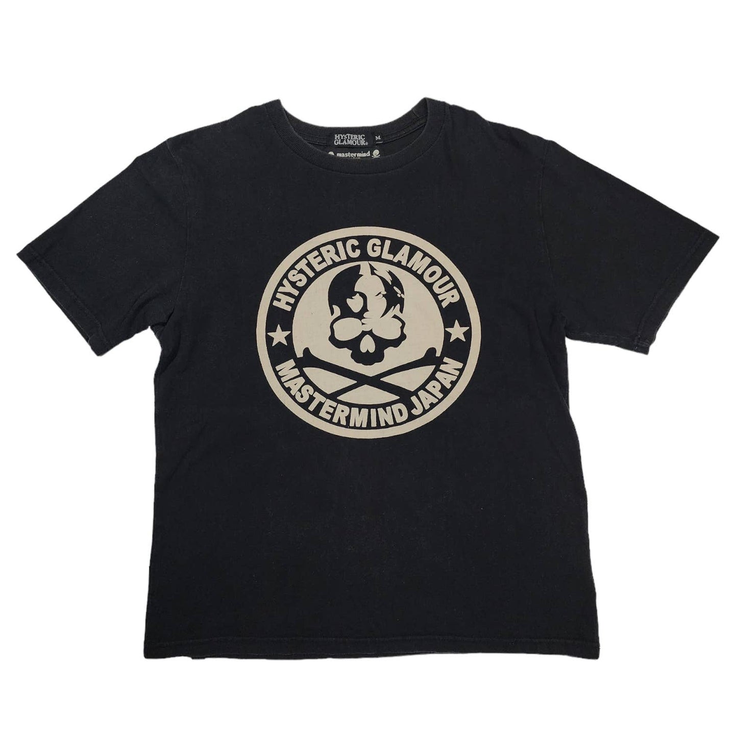Hysteric Glamour x Mastermind Japan Tee Pirate Skull BLACK Archive