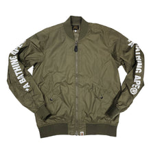 Load image into Gallery viewer, Bape Bomber Jacket OLIVE Archive
