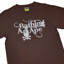 Load image into Gallery viewer, Bape Tee Pirates BROWN Vintage