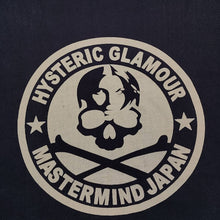 Load image into Gallery viewer, Hysteric Glamour x Mastermind Japan Tee Pirate Skull BLACK Archive