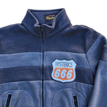 Load image into Gallery viewer, S Hysteric Glamour Fleece Full-Zip Route 666 Grey