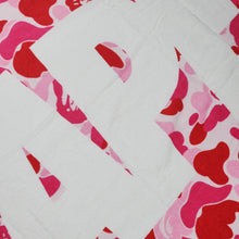 Load image into Gallery viewer, Bape Towel ABC Pink White Brand New