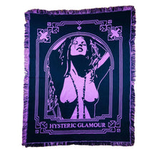 Load image into Gallery viewer, Hysteric Glamour Rug Model Nude BLACK PURPLE Vintage