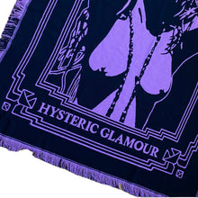 Load image into Gallery viewer, Hysteric Glamour Rug Model Nude BLACK PURPLE Vintage