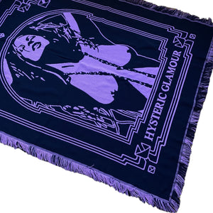 Hysteric Glamour Rug Model Nude BLACK PURPLE Vintage