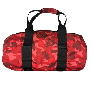 Bape Duffle Bag RED FIRE CAMO Vintage